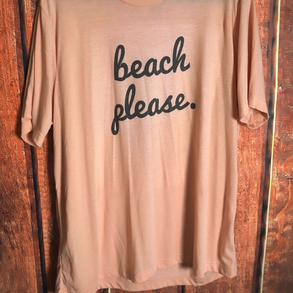 “Beach Please” Unisex Tee